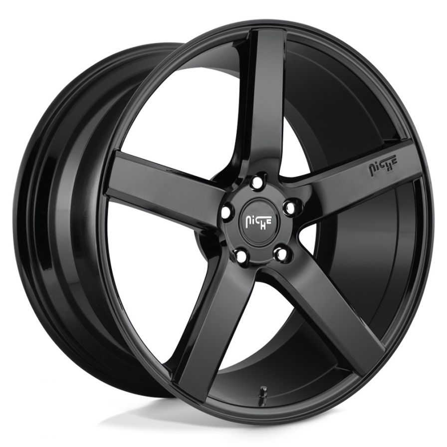 Niche Wheels<br>Milan Gloss Black (22x10)